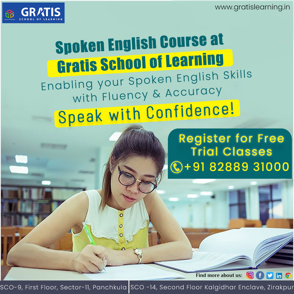 Spoken English Institute in Panchkula / Spoken English Classes in Panchkula